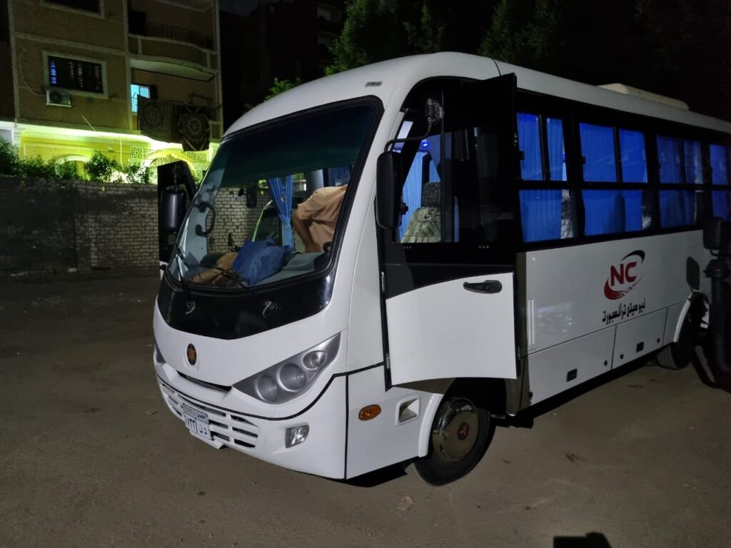 ايجار باص 28 راكب الى اسكندرية
