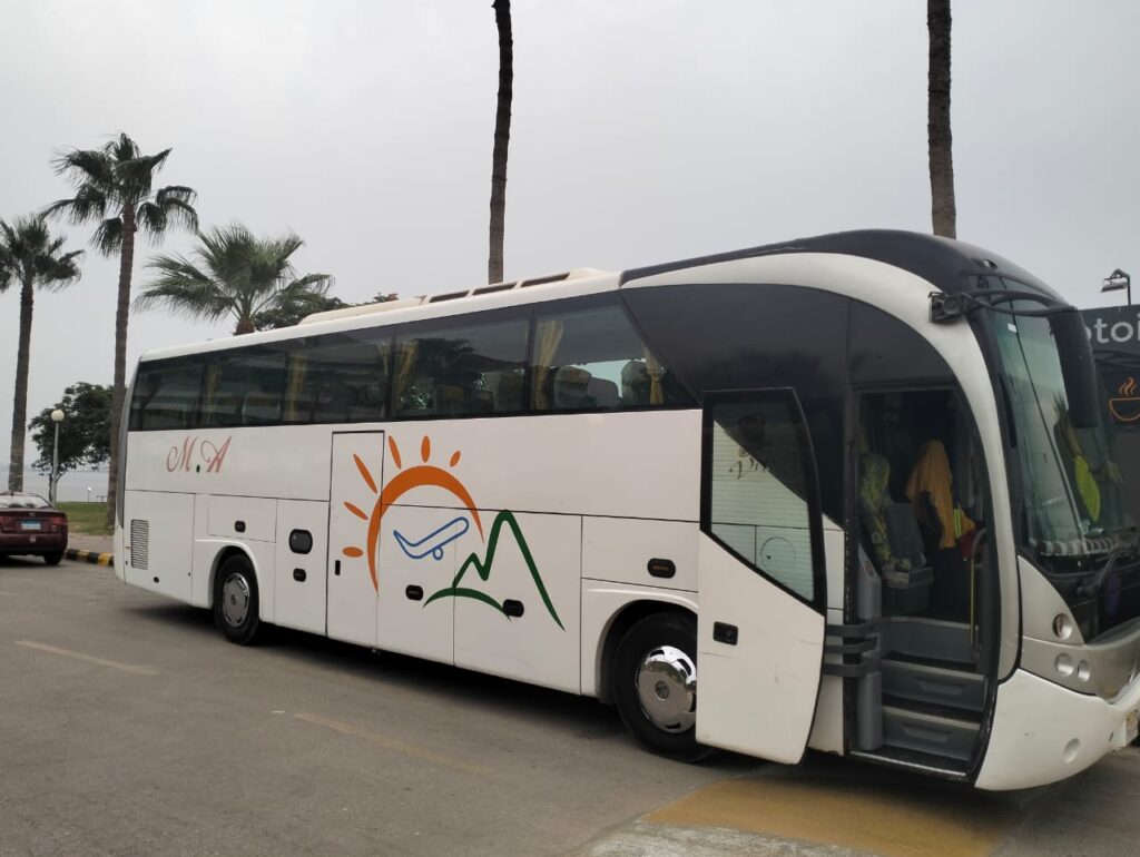 ايجار باص 50 راكب الى الفيوم